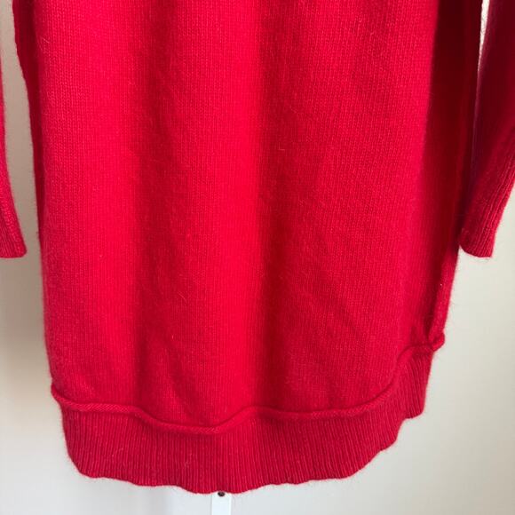 Cynthia Rowley sz M red angora blend sweater - Picture 8 of 8
